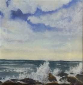 Gill Schofield: "Early Morning Waves"