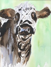  Christine Cox: Friesian Cow 